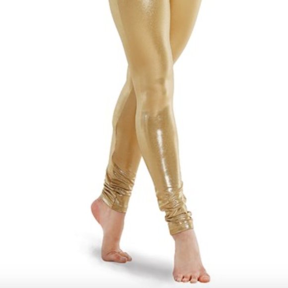 Gold leggings - Picture 2 of 2